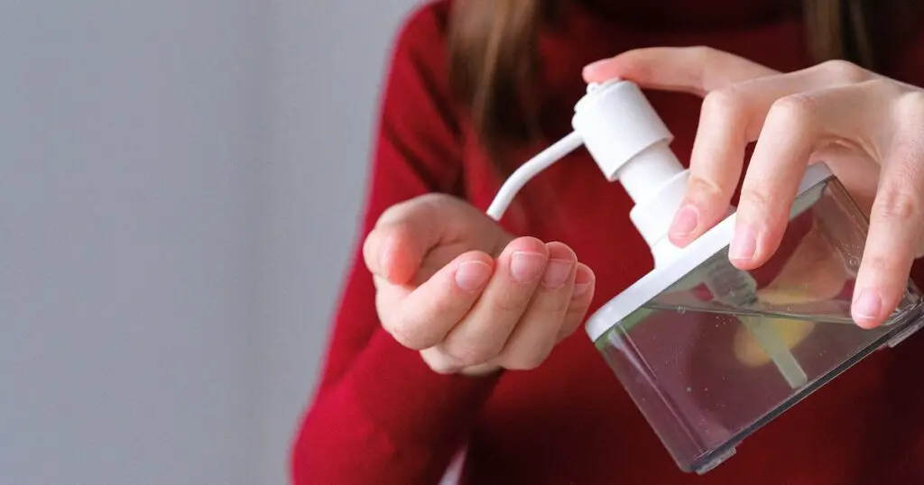 hand sanitizer for acne