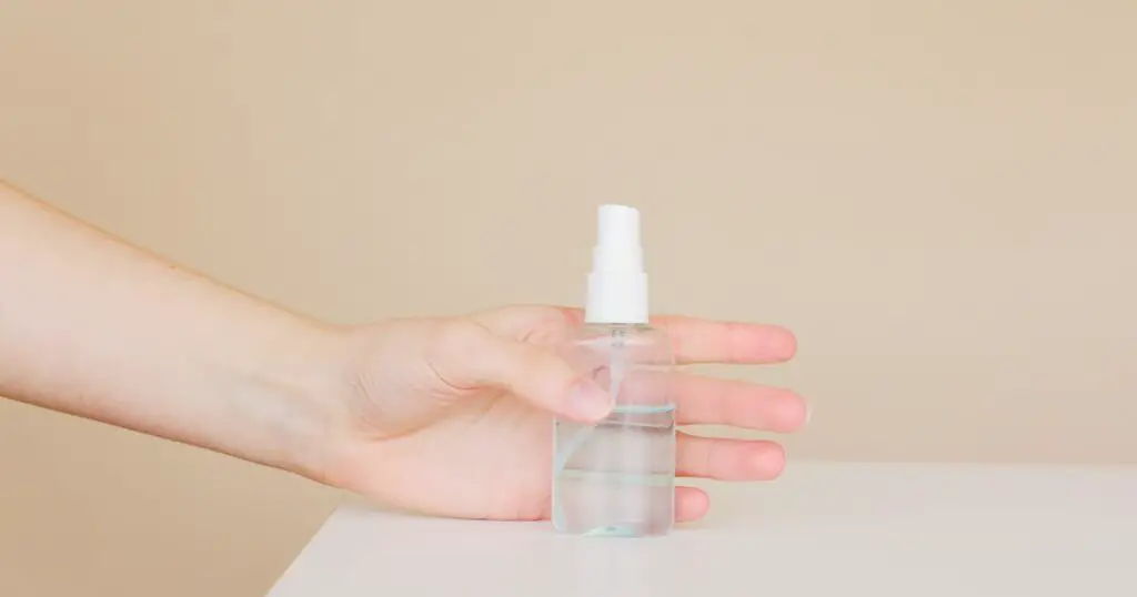 hand sanitizer for pimples